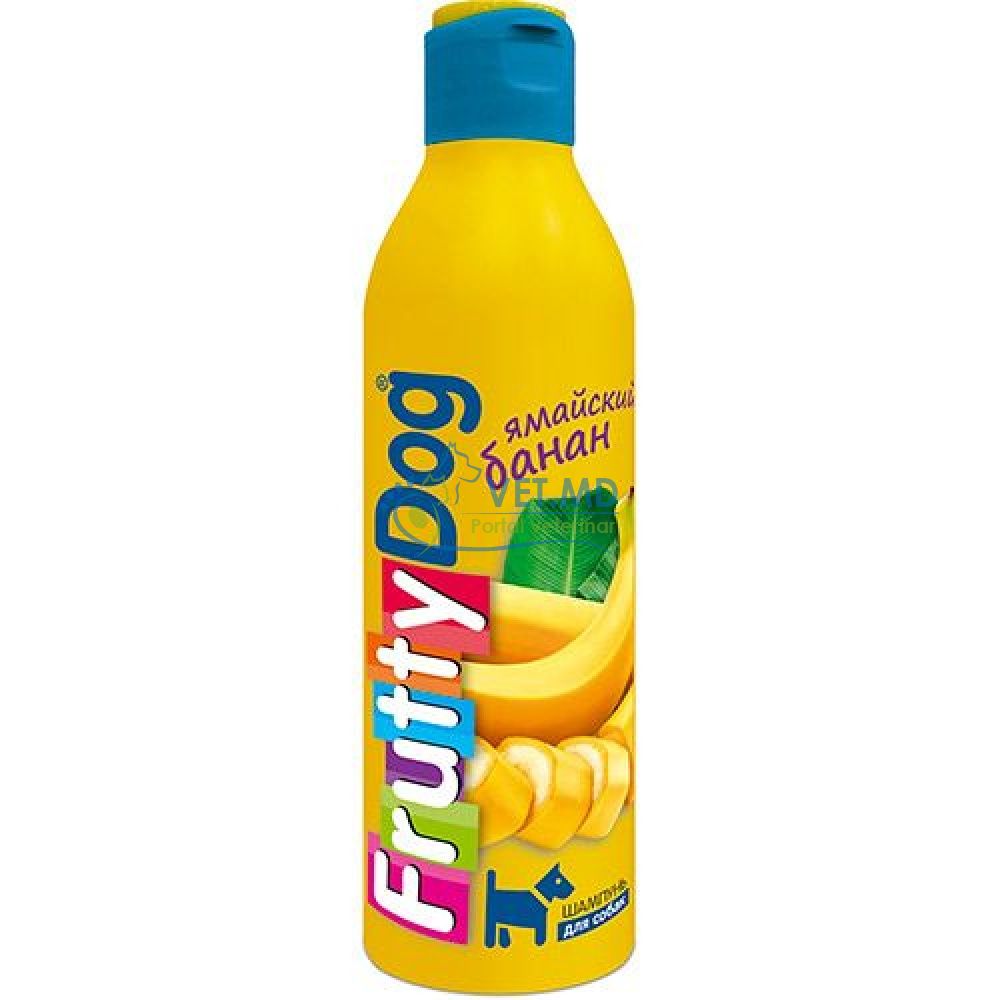 Sampon Frutty Dog, Banană, 250 ml
